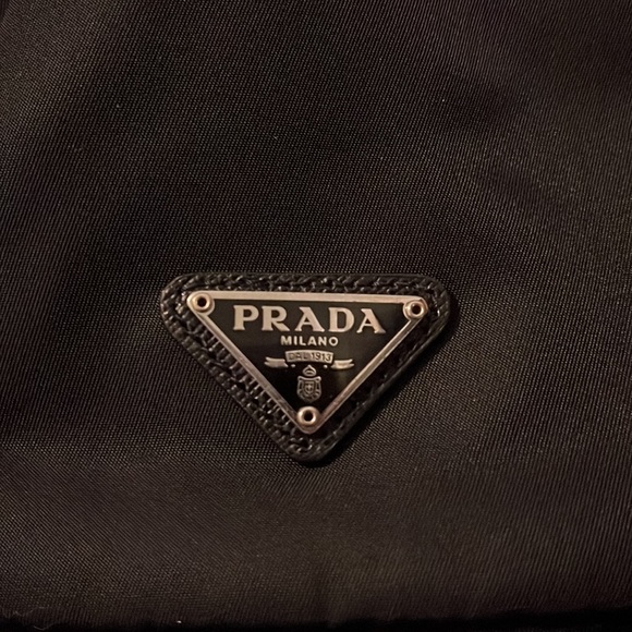 Black Prada Nylon Pouch - Picture 2 of 14